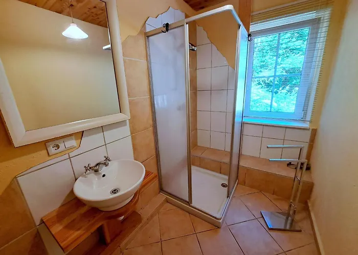 아파트 In A Charming Location On Forellenhof, Zorn Valley, 다보