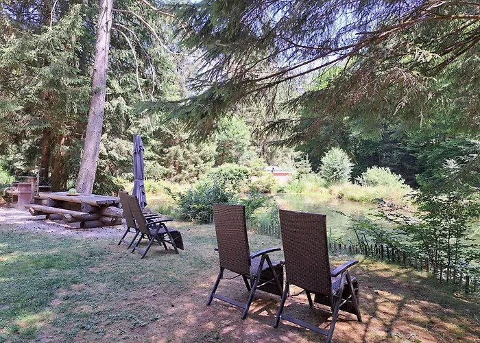 In A Charming Location On Forellenhof, Zorn Valley, 아파트 *