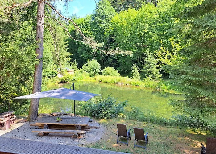 In A Charming Location On Forellenhof, Zorn Valley, 아파트 다보